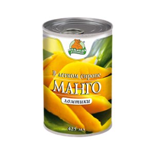 Компот МЕДВЕДЬ ЛЮБИМЫЙ Манго 425мл ж/б