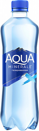Вода питьевая AQUA MINERALE газ 0,5л п/б