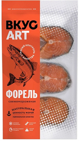 Форель стейк с/м ВкусАрт 500гр