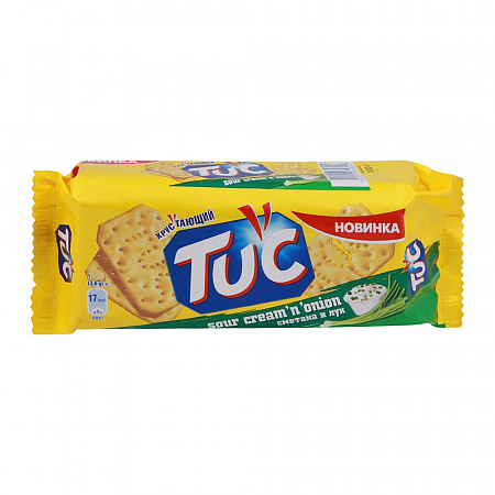 Крекер TUC сметана и луком 100г