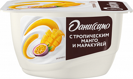 Продукт творожный  Даниссимо Тропич манго 5,6% 130г без ЗМЖ