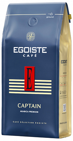 Кофе EGOISTE CAPTAIN молотый 250г м/у