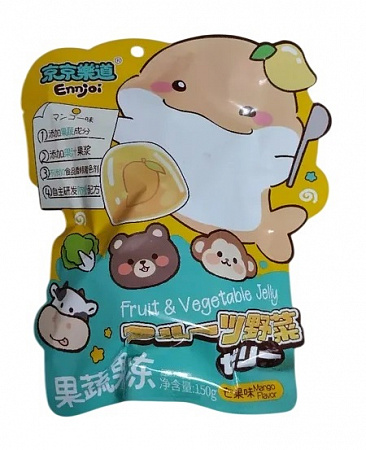 Мармелад жевательный FRUIT JELLY со вкусом манго 150г