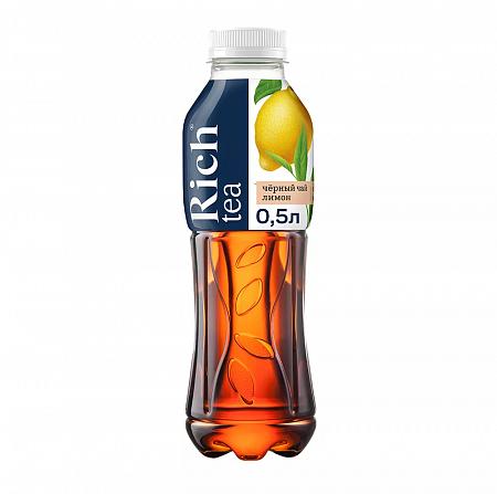 Чай черный RICH со вкусом Лимона 0,5л п/б