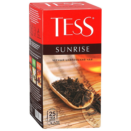 Чай TESS Санрайз черный 45г (25пак*1,8г)