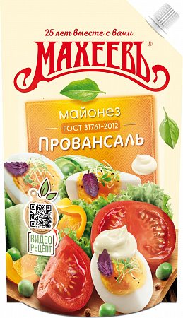 Майонез МАХЕЕВ Провансаль 380мл дой-пак