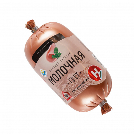 Колбаса Молочная ГОСТ в и/о 450г Николаевский