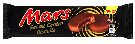 Печенье Mars secret centre бисквитное 132г