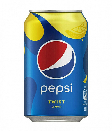Напиток газированный PEPSI лимонный твист 0,33л ж/б