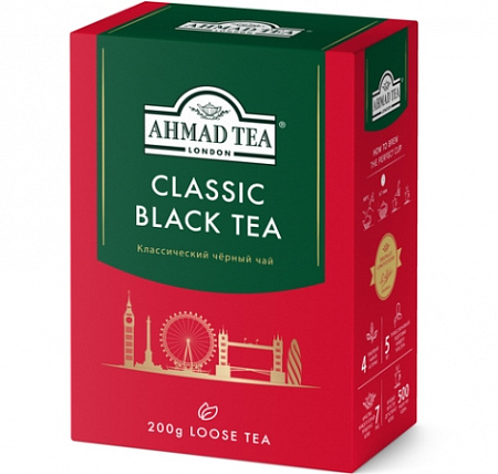 Чай AHMAD TEA Классический лист 200г