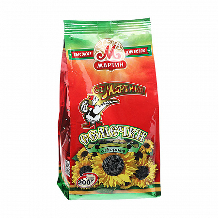 Семечки От Мартина отборные 200г