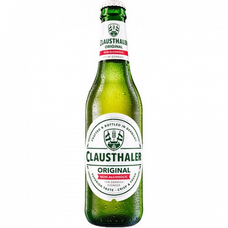 Пиво Клаустхайлер б/а 0,33л с/б Германия