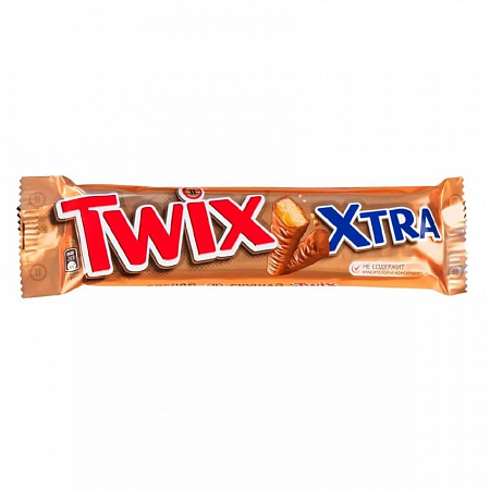 Батончик шоколадный TWIX 'Xtra 82г