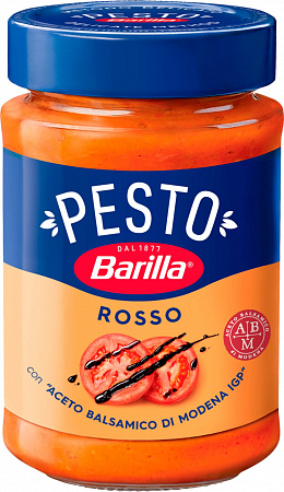 Соус BARILLA Песто  Россо томат/базилик 200г