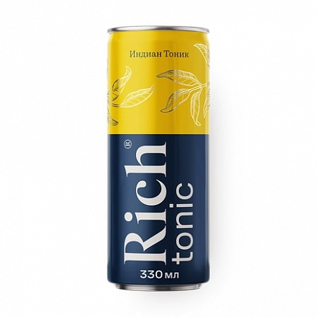 Тоник RICH Индиан 0,33л ж/б