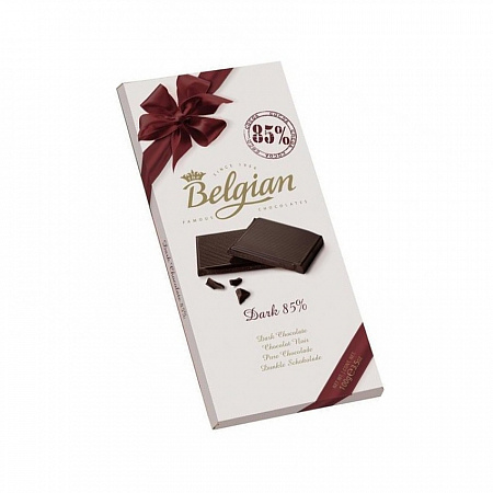 Шоколад BELGIAN Дарк 85% 100г