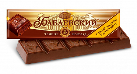 Шоколад БАБАЕВСКИЙ батончик шоколадная начинка 50г