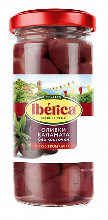 Оливки IBERICA Каламата б/к 235г с/б