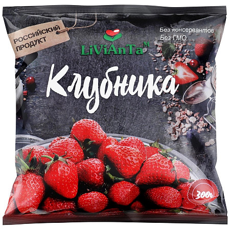 Клубника  LIVIANTA с/м 300г