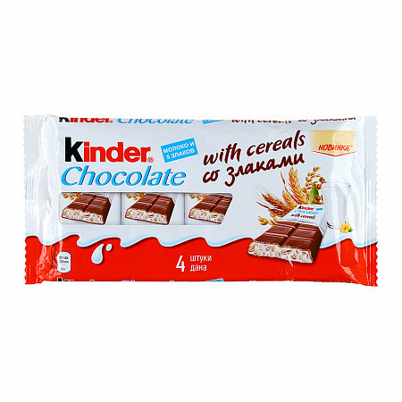 Шоколад KINDER со злаками 94г