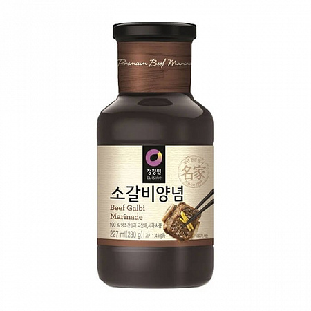 Маринад Chung Jung One для говяжьих ребрышек Beef Galbi Marinade 280г с/б