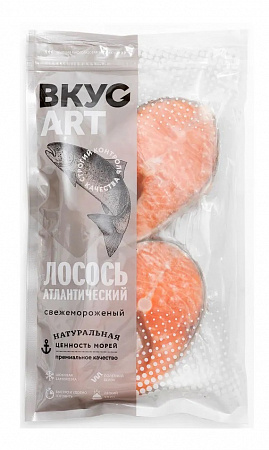 Лосось  стейк с/м ВкусАрт 500гр