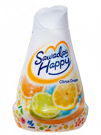 Освежитель воздуха Kobayashi для комнаты Sawaday Happy Citrus Dream цитрусовая мечта 120гр