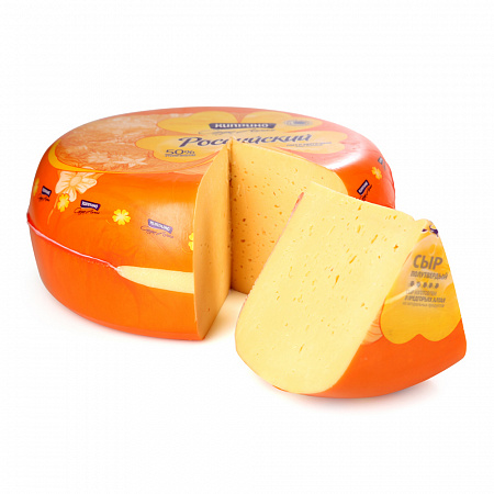 Сыр КИПРИНО Российский 50% Продукт без ЗМЖ