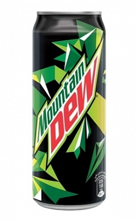 Напиток газированный MOUNTAIN DEW 0,33л ж/б