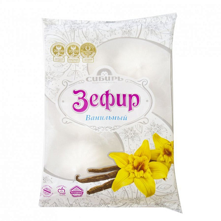 Зефир СИБИРЬ Ванильный 150г
