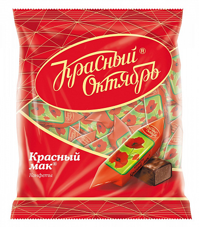 Конфеты КРАСНЫЙ ОКТЯБРЬ Красный мак 250г