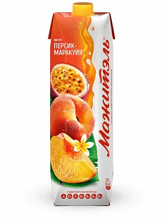 Напиток НЕО Мажитэль персик-маракуйя 0,95л Продукт без ЗМЖ т/п