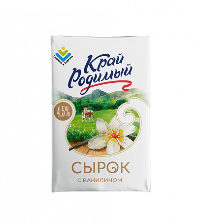 Сырок творожный сахар/ванилин 4,5% 100г г.Улан-Удэ Продукт без ЗМЖ