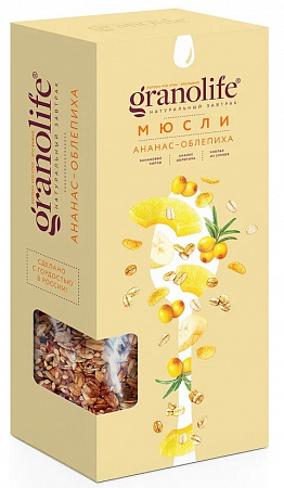 Мюсли Ананас-облепиха 400г