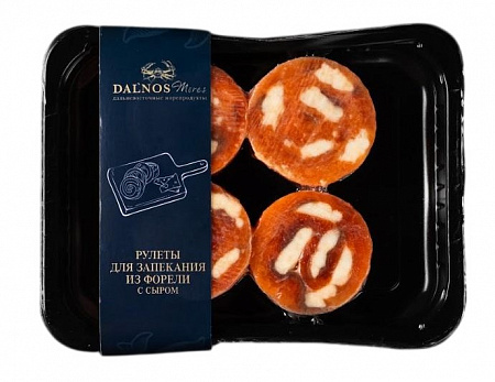 Рулеты для запекания из Форели с сыром DAl'NOS MORES