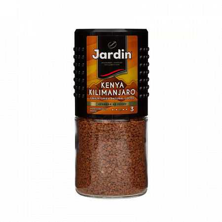 Кофе JARDIN Кения Килиманджаро растворимый сублим 95гр с/б