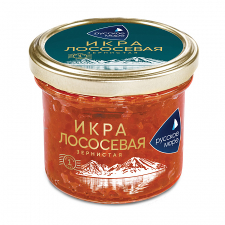 Икра зернистая лососевая Русское море стекло 95г