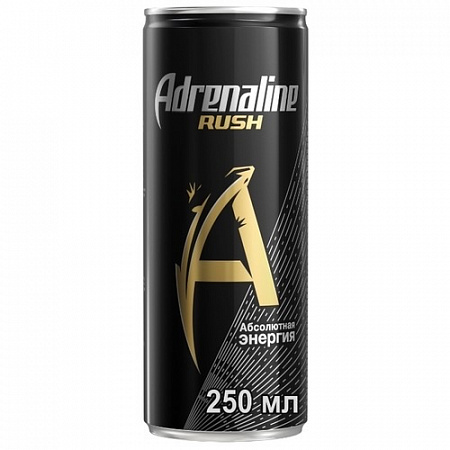 Напиток энергетический ADRENALIN RUSH 0,25л ж/б 