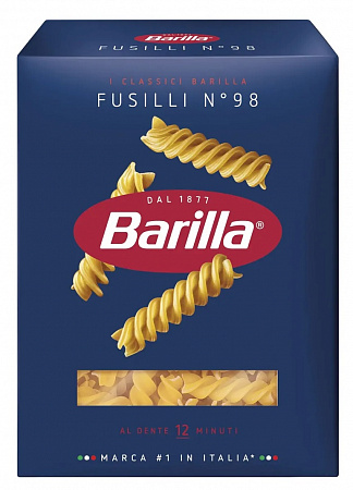 Макаронные изделия BARILLA Фузилли №98 450гр