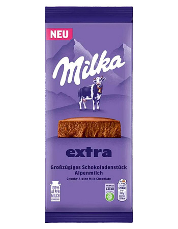 Шоколад MILKA extra Альпийское молоко 190г