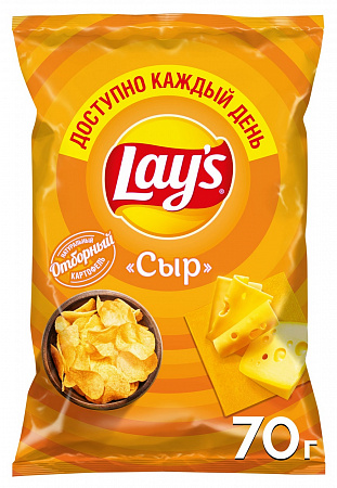 Чипсы LAYS Сыр 70г