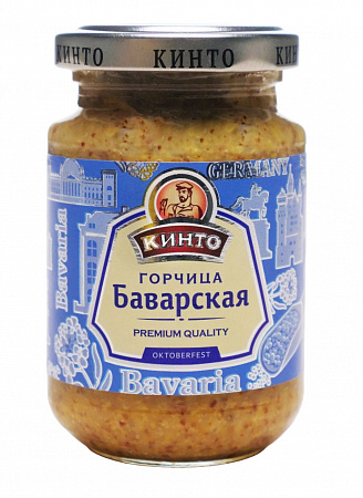 Горчица Кинто Баварская Октоберфест средне-острая 170мл