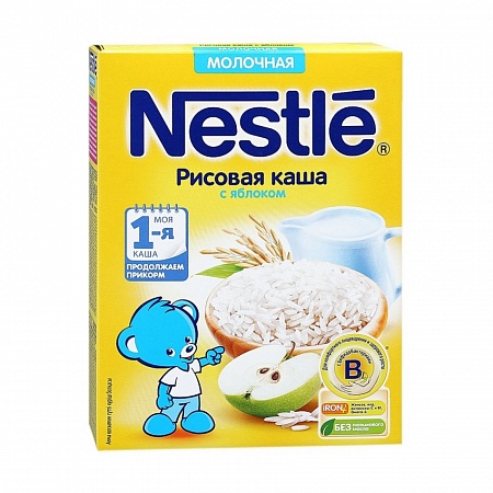 Nestle каша молочная рисовая с морковью и абрикосом