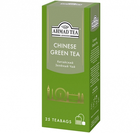Чай AHMAD TEA Китайский зеленый 50г (25пак*1,8г)