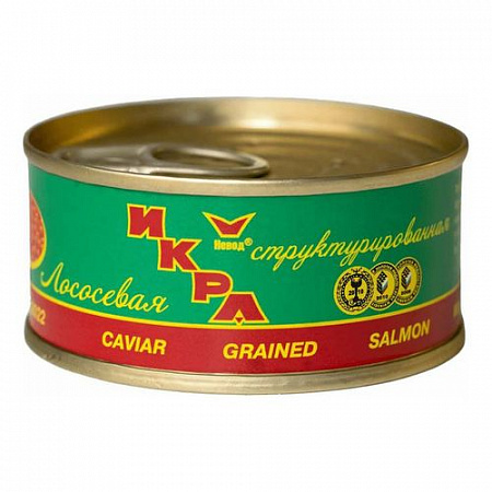 Икра структурированная лососевая НЕВОД 120г
