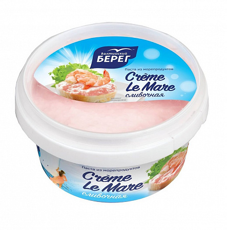 Паста из морепродуктов Балтийский Берег Creme Le Mare сливочная 150г