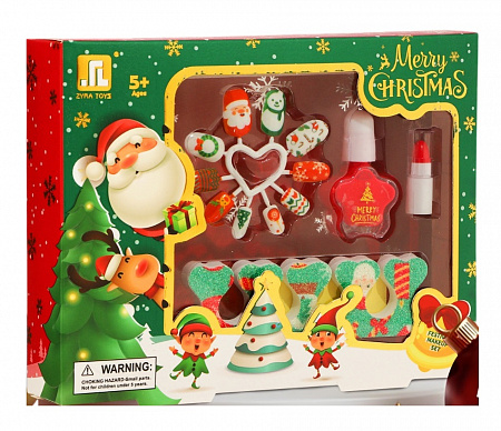 Новогодний набор косметики для девочек №8   10636411  